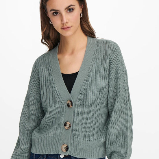 Jacqueline De Yong JDYJUSTY Cardigan Donna Turchese Abyss - Santangelo