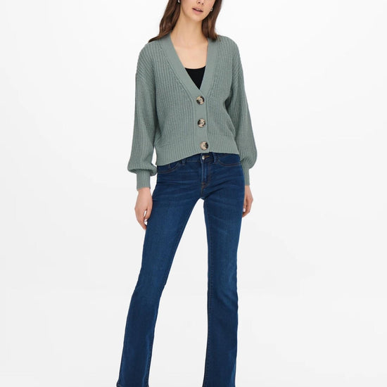 Jacqueline De Yong JDYJUSTY Cardigan Donna Turchese Abyss - Santangelo