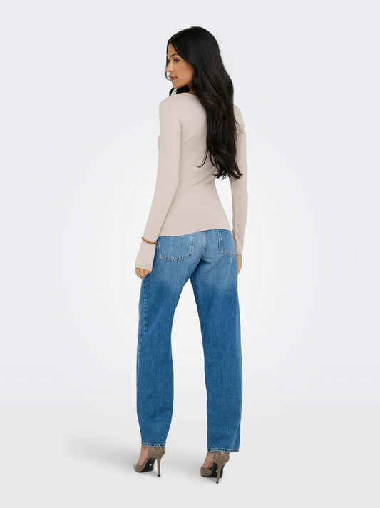 Jacqueline De Yong JDYMILA Top Donna Chateau Gray
