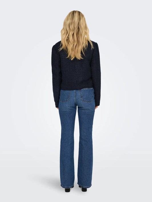 Jacqueline De Yong JDYMOON Bootcut Jeans Donna Medium Blue Denim - Santangelo
