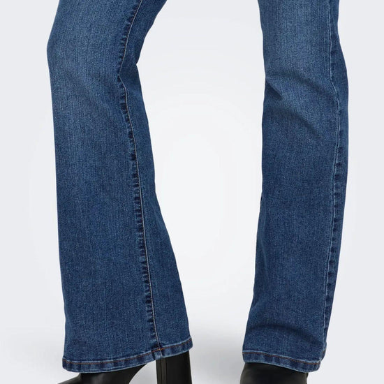 Jacqueline De Yong JDYMOON Bootcut Jeans Donna Medium Blue Denim - Santangelo