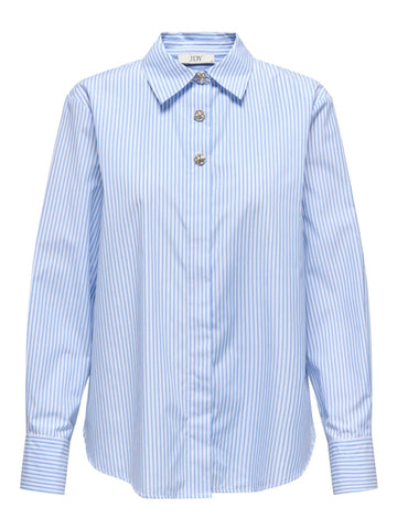 Jacqueline De Yong JDYSOHO Camicia Donna White CASHMERE BLUE