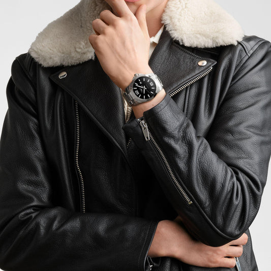 Longines orologio Conquest 43mm nero acciaio quarzo L3.760.4.56.6