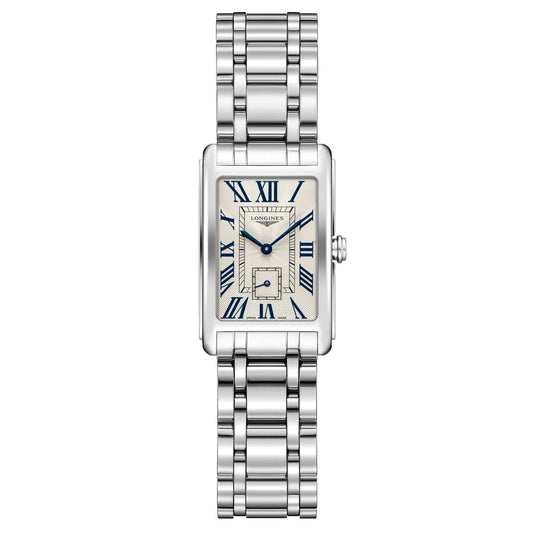 Longines orologio DolceVita 20,80x32mm argento acciaio quarzo L5.255.4.71.6
