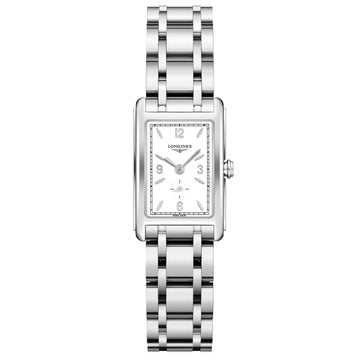 Longines orologio DolceVita 20,80x32mm bianco mat acciaio quarzo L5.255.4.16.6