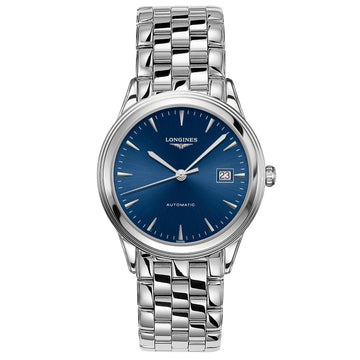 Longines Flagship Blue Automatic Steel Watch L4.974.4.92.6