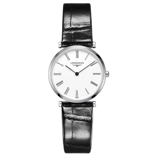 Longines orologio Le Grand Classique de Longines 29mm bianco acciaio donna quarzo L4.512.4.11.2