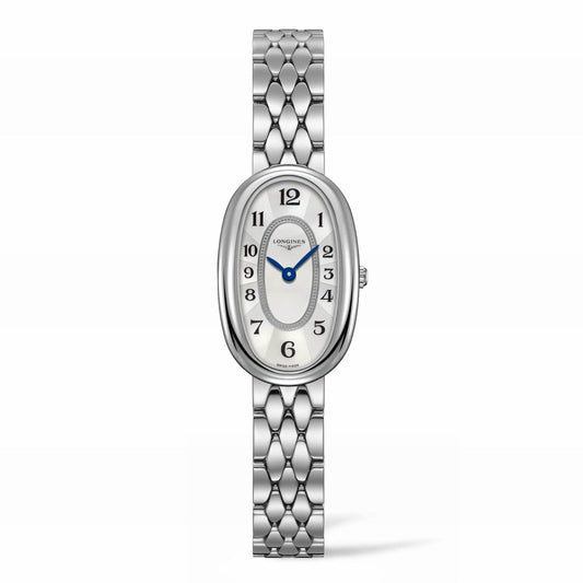 Longines orologio Longines Symphonette 18.90x29.40mm madreperla quarzo acciaio L2.305.4.83.6