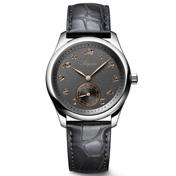 Longines orologio Master Collection 38mm antracite automatico acciaio L2.843.4.63.2