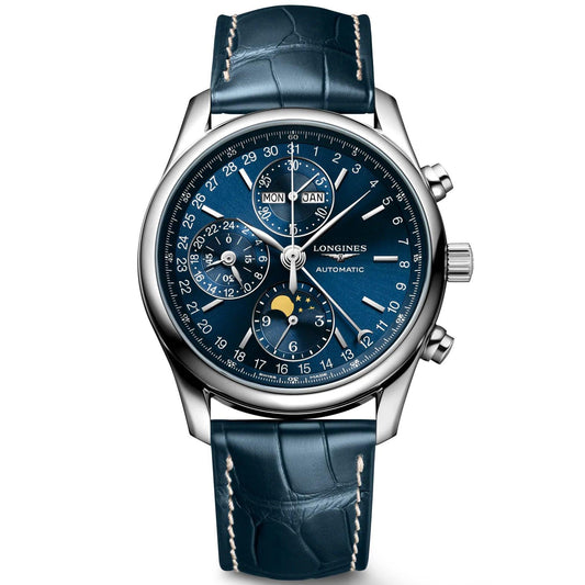 Longines orologio Master Collection 40mm blu automatico acciaio L2.673.4.92.0