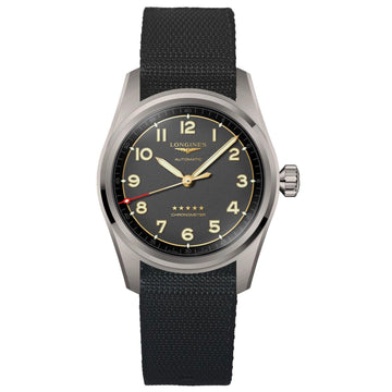 Longines orologio Spirit 40mm antracite automatico titanio L3.810.1.53.2