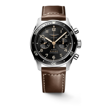 Longines orologio Spirit Flyback 42mm automatico acciaio L3.821.4.53.2