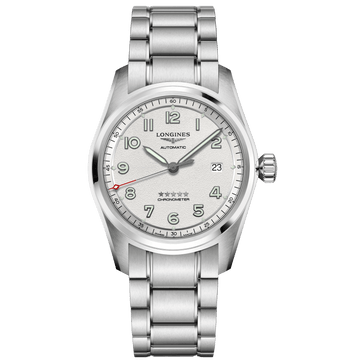 Longines orologio Spirit Prestige Edition 40mm argento automatico acciaio L3.810.4.73.9