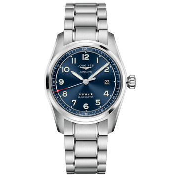 Longines orologio Spirit Prestige Edition 40mm blu automatico acciaio L3.810.4.93.9