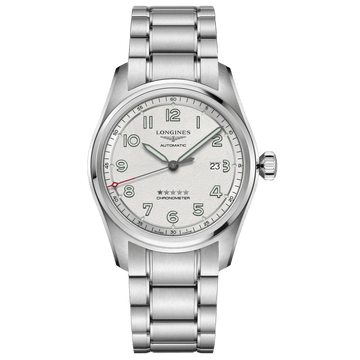 Longines orologio Spirit Prestige Edition 42mm argento automatico acciaio L3.811.4.73.9