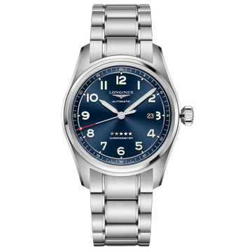 Longines Spirit Prestige Edition 42mm Silver Automatic Steel Watch L3.811.4.93.9