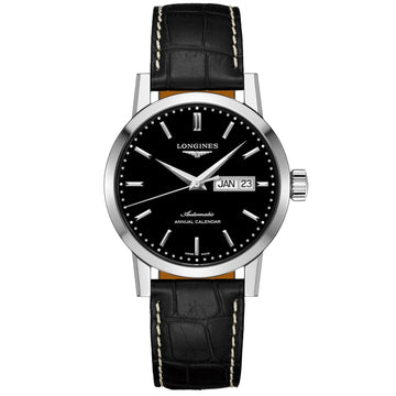 Longines orologio The Longines 1832 40mm nero automatico acciaio L4.827.4.52.0