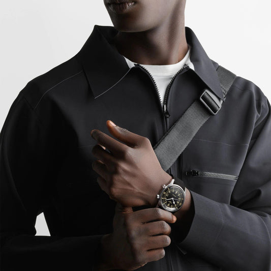 Longines orologio The Longines Legend Diver Watch 42mm nero automatico acciaio L3.774.4.50.9