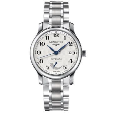 Longines orologio The Longines Master Collection 38,5mm bianco acciaio uomo automatico L2.708.4.78.6