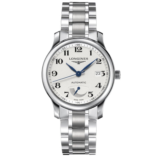 Longines orologio The Longines Master Collection 38,5mm bianco acciaio uomo automatico L2.708.4.78.6