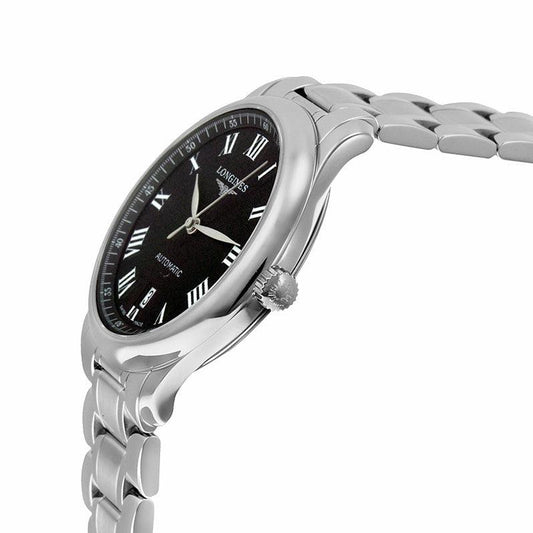 Longines orologio The Longines Master Collection 38,5mm nero acciaio uomo automatico L2.628.4.51.6