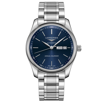 Longines orologio uomo Master Collection calendario annuale 40mm acciaio automatico L2.910.4.92.6