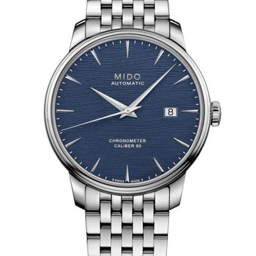 Mido orologio Baroncelli Chronometer Silicio 40mm Caliber 80 automatico M027.408.11.041.00