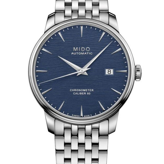 Mido orologio Baroncelli Chronometer Silicio 40mm Caliber 80 automatico M027.408.11.041.00