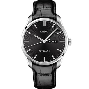 Mido orologio Belluna Sunray 42,5mm nero automatico acciaio M024.630.16.051.00