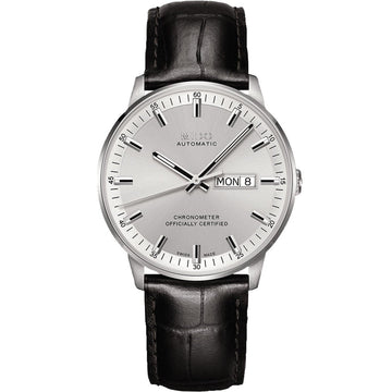 Mido orologio Commander Chronometer COSC 40mm argento automatico acciaio M021.431.16.031.00