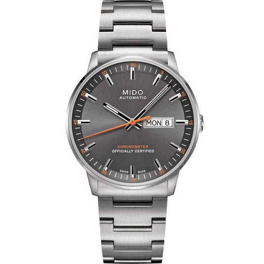 Mido orologio Commander Chronometer II automatico certificato COSC acciaio M021.431.11.061.01