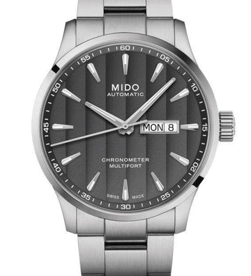 Mido orologio Multifort Chronometer 1 COSC 42mm antracite automatico acciaio M038.431.11.061.00