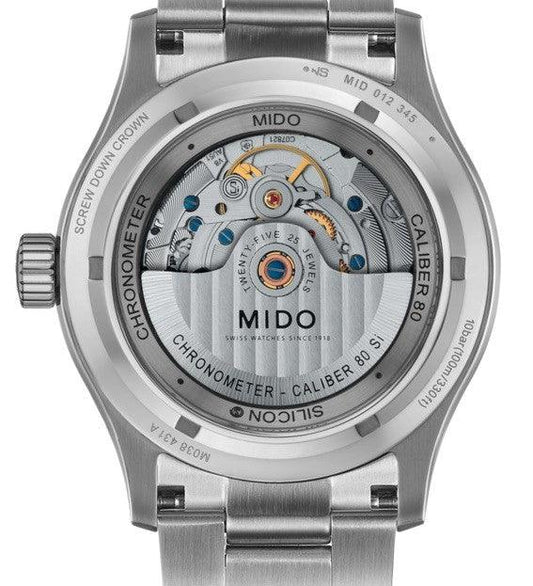 Mido orologio Multifort Chronometer 1 COSC 42mm antracite automatico acciaio M038.431.11.061.00