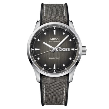 Mido orologio Multifort M 42mm grigio automatico acciaio M038.430.17.081.00