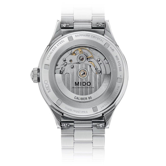 Mido orologio Multifort Powerwind 40mm blu automatico acciaio M040.407.11.047.00