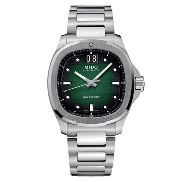 Mido orologio Multifort TV Big Date 40mm verde acciaio automatico M049.526.11.091.00