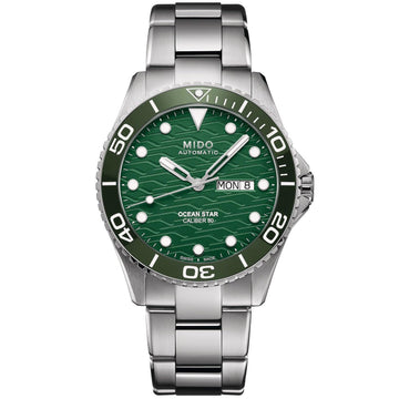 Mido orologio Ocean Star 200C 42,5mm verde automatico acciaio M042.430.11.091.00