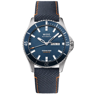 Mido orologio Ocean Star Red Bull Cliff Diving limited edition 500pz 42mm blu automatico acciaio M026.430.17.041.00