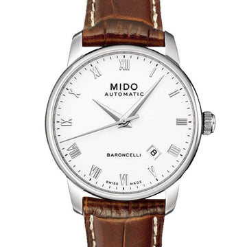 Mido orologio uomo Baroncelli 38mm automatico acciaio M8600.4.26.8