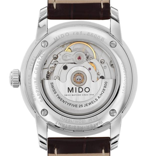 Mido orologio uomo Baroncelli 38mm automatico acciaio M8600.4.26.8