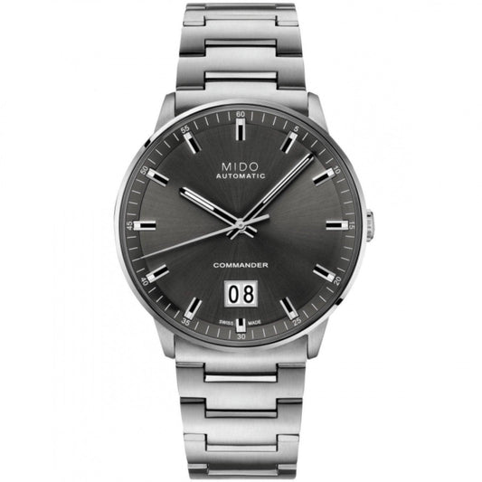 Mido orologio uomo Commander Big Date Caliber 80 automatico 42mm acciaio M021.626.11.061.00