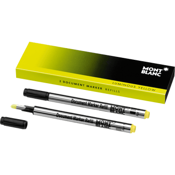 Montblanc 2 Highlighter Refills Luminous Yellow 128252