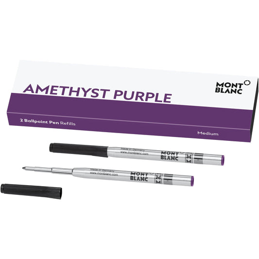 Montblanc 2 refill per penna a sfera (M) Amethyst Purple viola 124633
