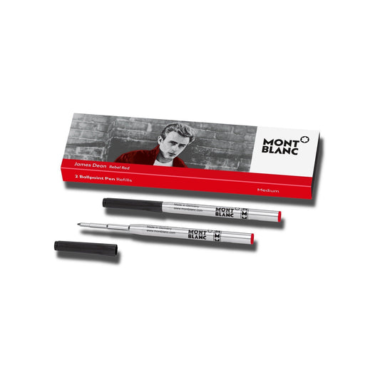 Montblanc 2 refill per penna a sfera (M) James Dean Red ( rosso ) 118205