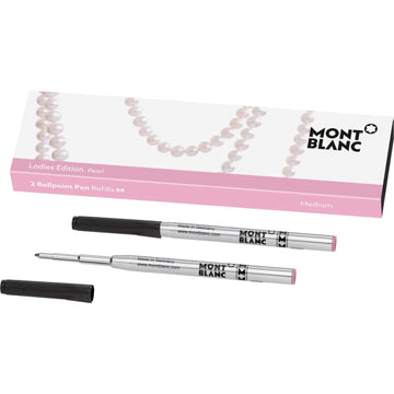 Montblanc 2 refill per penna a sfera (M) Ladies Edition Pearl Pink ( rosa ) 118886