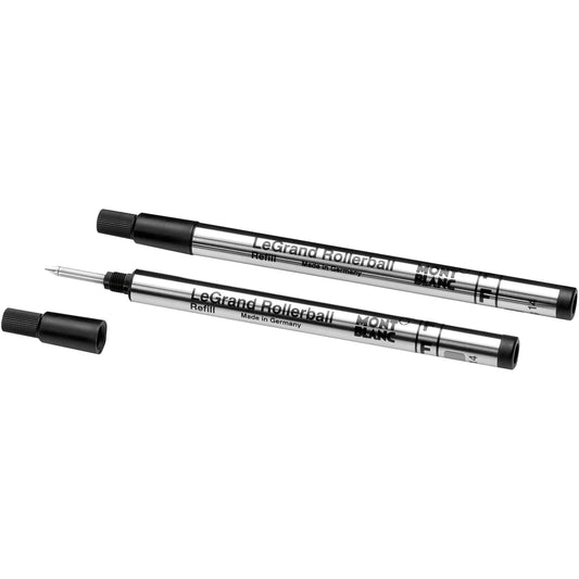 Montblanc 2 LeGrand (F) Mystery Black rollerball refills black 128224 