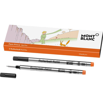 Montblanc 2 refill per rollerball (M) Le Petit Price Orange ( arancio ) 118128