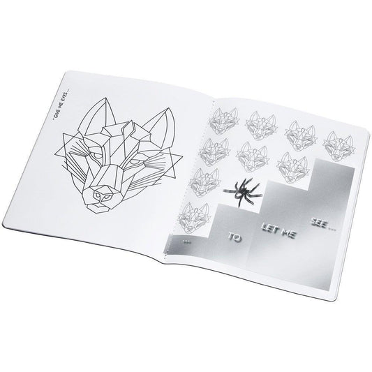 Montblanc adult coloring book of Spiders and Serpents luxury stationery 118123