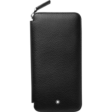 Montblanc case for 2 Meisterstück Soft Grain watches black 118740