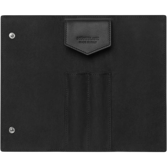 Montblanc Meisterstück Soft Grain case for 2 writing instruments black 126265 